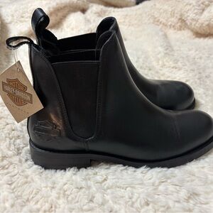 Women’s leather Harley Davidson boots